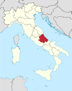 Abruzzen Karte