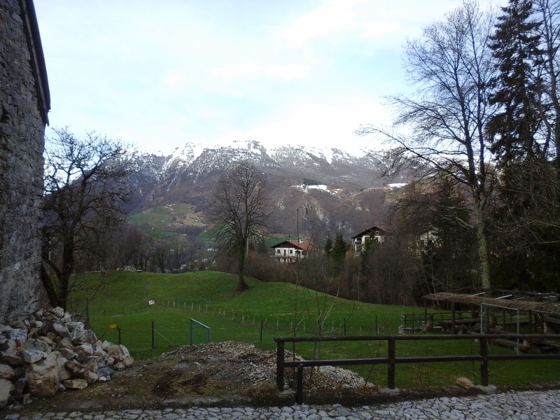 Bergdorf in der Provinz Bergamo