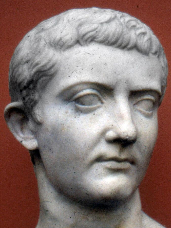 Portraitsbüste des Tiberius