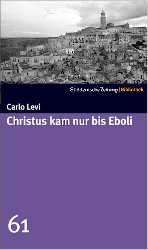 Eines der Bücher über Italien: "Christus kam nur bis Eboli" in der deutschen Fassung