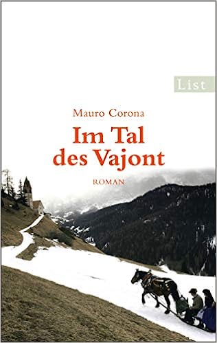 Buchcover von Mauro Coronas Werk "Im Tal des Vajont". Es ist eines der zu empfehlenden Bücher über Italien.