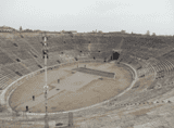 Die Arena in Verona von innen 