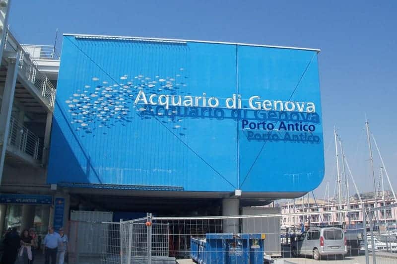 Das Aquarium in Genua