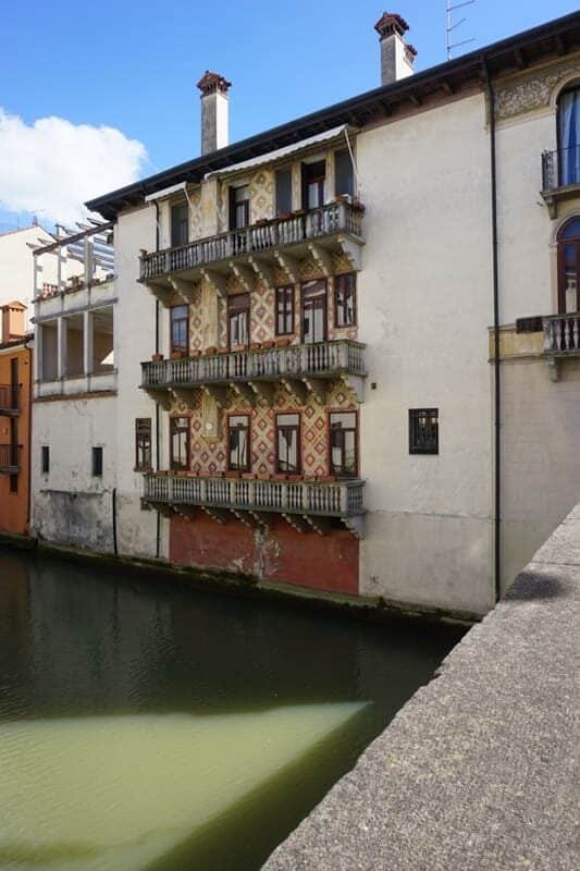 die vielen Kanäle in Padua erinnern an die Nähe zu Venedig