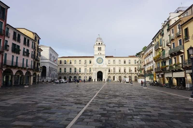 der Uhrturm (Torre dell'orologio) in Padua