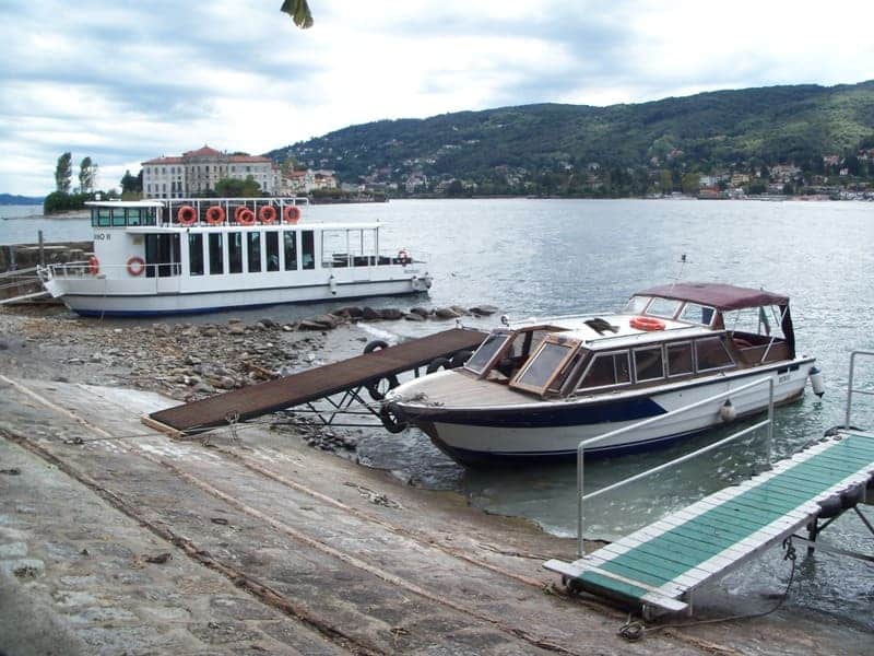 Boote auf dem Lago Maggiore