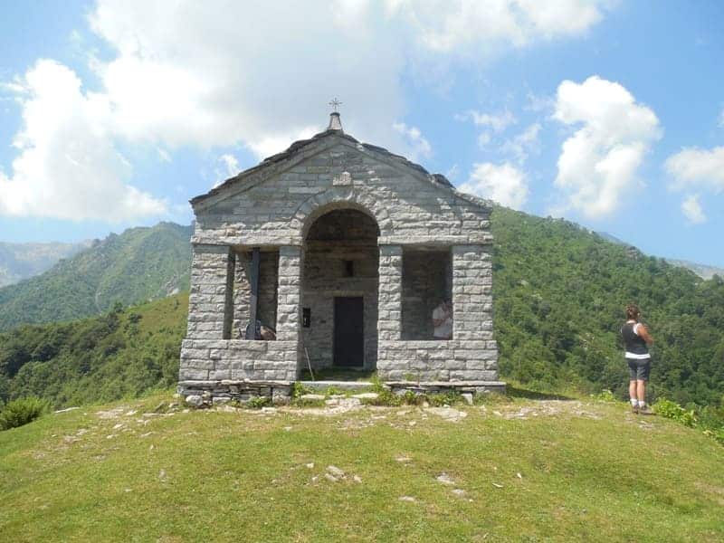 Kapelle am Punkt Madonna della Neve