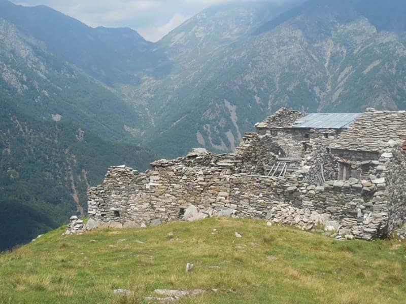 Berghänge rund um die Madonna della Neve