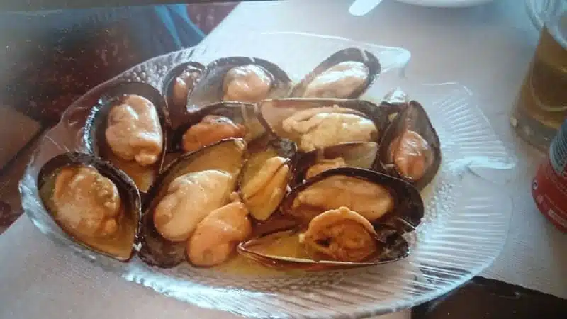 Miesmuscheln in Olivenöl