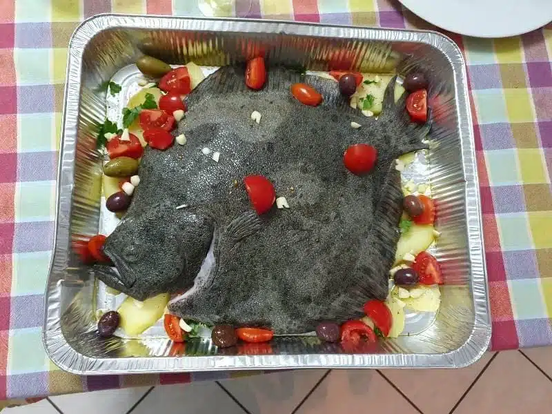 Steinbutt nach ligurischer Art